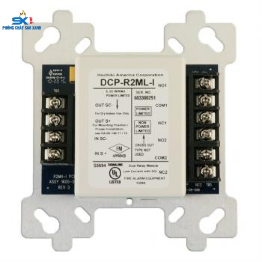 Module điều khiển, 2 ngõ ra không điện áp, có chống ngắn mạch DCP-R2ML-I 